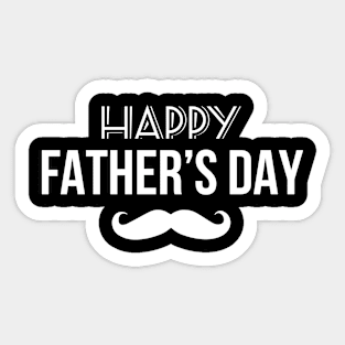 happy fathers day Sticker